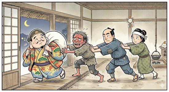 貧乏神と福の神